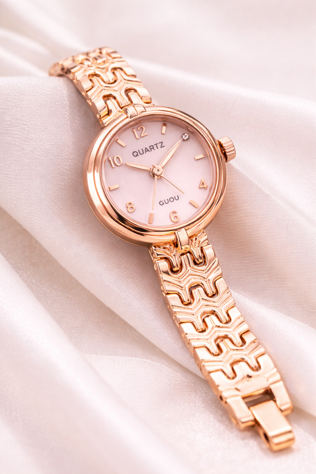 Sivorae Frenchy Watch – Rose Gold Luxury Women’s Bracelet Watch